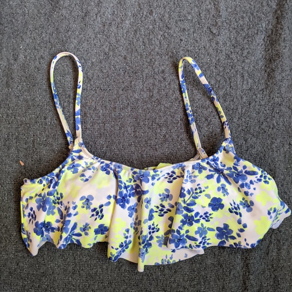 LA Hearts Scoop Neck Bikini Top